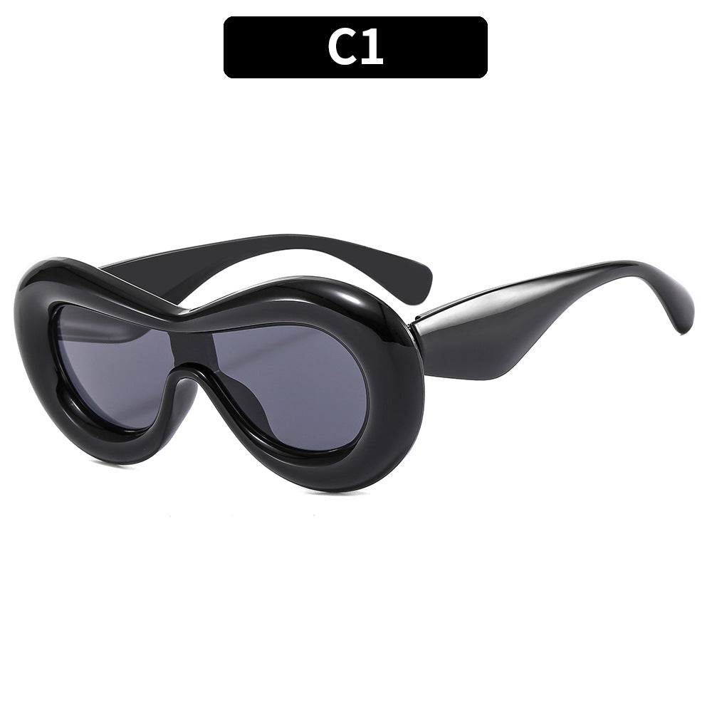 Wholesale Funny Bubble Stereo Candy Color PC Sunglasses